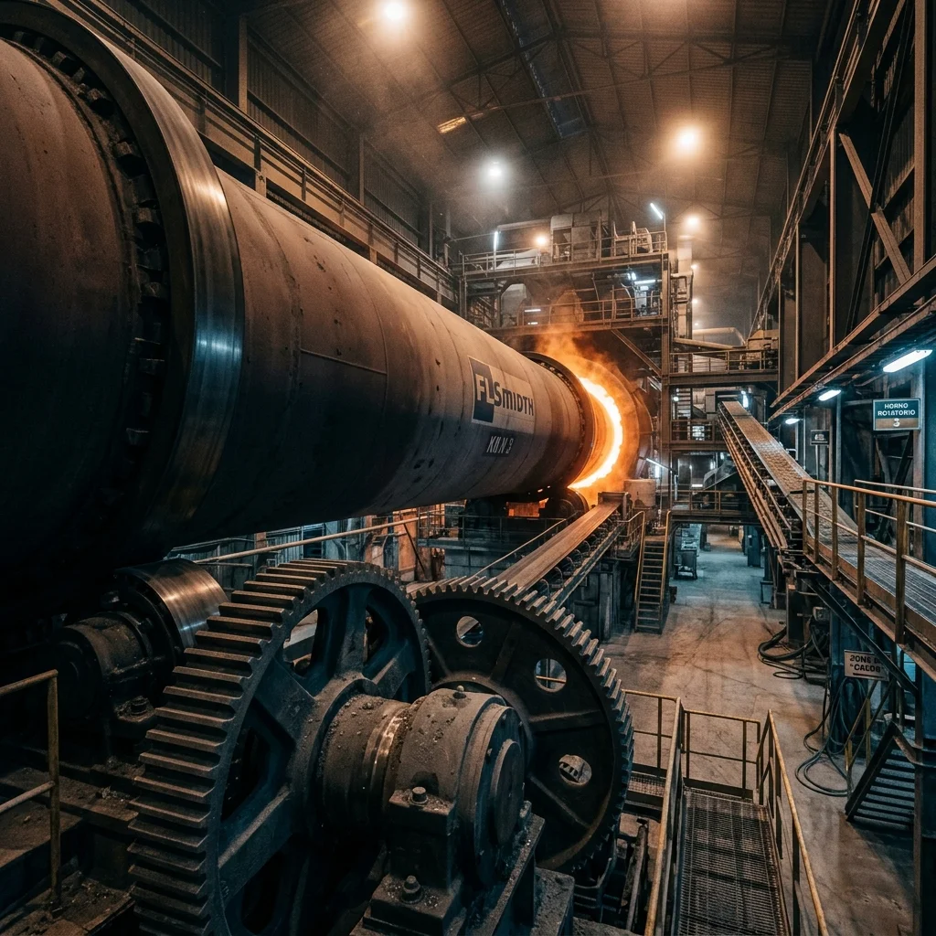 Planta industrial cementera